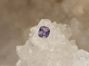 Montana Sapphire .67 CT Color Change Blue Purple to Purple Pink Antique Cushion Cut