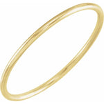Load image into Gallery viewer, 14k Gold Ring - 1mm Stackable
