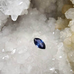Load image into Gallery viewer, Montana Sapphire .90 CT Dark Blue Marquise Cut
