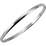 Load image into Gallery viewer, Sterling Silver 4mm Bangle Bracelet
