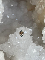 Load image into Gallery viewer, Montana Sapphire .76 CT Color Change Gray and Gold Lozenge Cut - Unique Color
