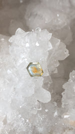 Load image into Gallery viewer, Montana Sapphire 1.57 CT Blue, Silver, Orange and Green Portrait Cut
