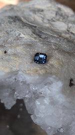 Load image into Gallery viewer, Montana Sapphire .89 CT Color Change Blue to Purple Emerald Cut
