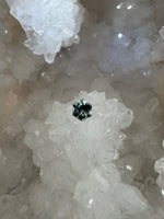 Load image into Gallery viewer, Montana Sapphire .86 Carat Green Blue Brilliant Hexagon Cut
