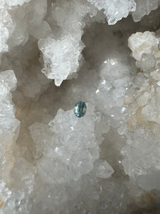 Montana Sapphire 1.61 Carat Soft Sage and Sea Foam Green Oval Cut