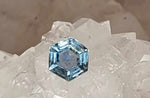 Load image into Gallery viewer, Montana Sapphire 1.01 CT Baby Blue Hexagon Cut
