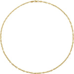 Load image into Gallery viewer, Chain - Anchor Style - 14k Gold - with Lobster Clasp
