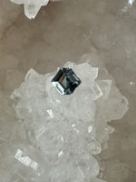 Load image into Gallery viewer, Montana Sapphire 1.08 Carat Silver Slight Green Modified Hexagon Cut
