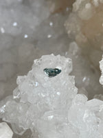 Load image into Gallery viewer, Montana Sapphire 1.19 CT Light Green Pear Cut
