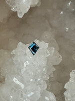 Load image into Gallery viewer, Montana Sapphire .84 Carat Royal Blue With Teal Kisses Kite Cut
