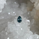 Load image into Gallery viewer, Montana Sapphire 1.14 CT Blue Green Pear Cut
