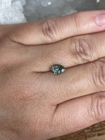 Load image into Gallery viewer, Montana Sapphire 1.27 CT Light Sage to Seafoam Green Pear Cut
