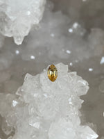 Load image into Gallery viewer, Montana Sapphire .77 CT Yellow Orange Marquise Cut

