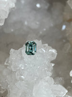 Load image into Gallery viewer, Montana Sapphire 1.57 CT Oceanic Teal Emerald Cut
