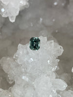 Load image into Gallery viewer, Montana Sapphire 1.57 CT Oceanic Teal Emerald Cut
