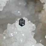 Load image into Gallery viewer, Montana Sapphire 1.10 CT Purple to Moss Green Color Change Stretched Hexagon Cut
