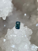 Load image into Gallery viewer, Montana Sapphire 1.67 CT Teal Radiant Cut
