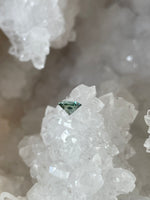 Load image into Gallery viewer, Montana Sapphire 1.10 CT Green Blue Hexagon Cut
