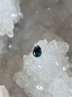 Load image into Gallery viewer, Montana Sapphire .94 CT Deep Teal Pear Cut
