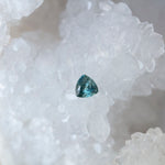Load image into Gallery viewer, Speckled Blue 1.05 Carat Blue Yellow Trillion Cut Montana Sapphire
