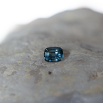 Load image into Gallery viewer, Montana Sapphire 1.21 CT Blue Grey Antique Cushion Cut
