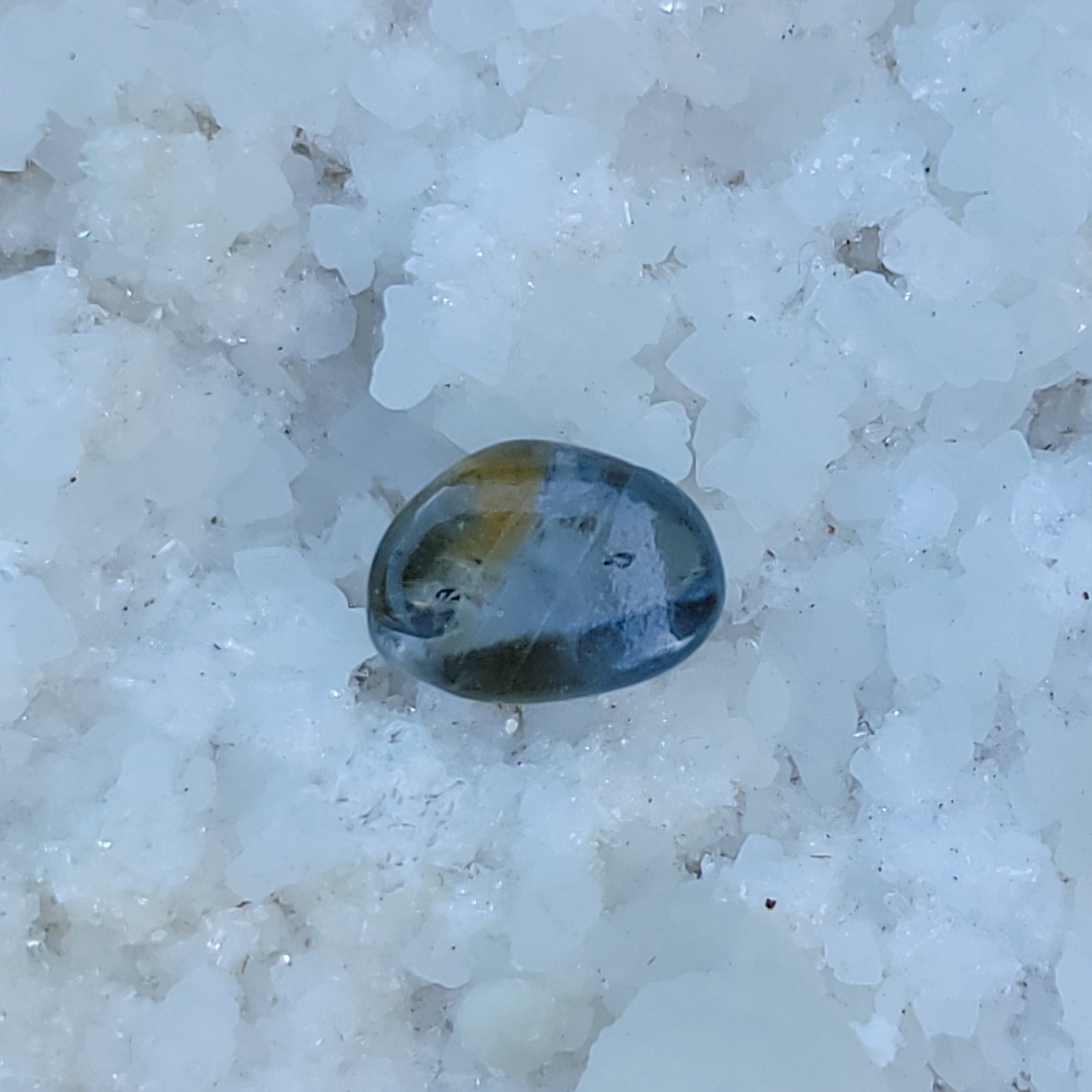 Polished Natural Montana Sapphire 4.5 Ct Blue, Green, Yellow, Orange
