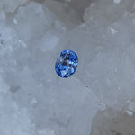 Load image into Gallery viewer, Sri Lankan Sapphire 1.96 CT Violet, Periwinkle, Gray, Silver, White, Clear Oval Cut
