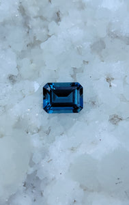 London Blue Topaz 1.86 CT Rich Blue Emerald Cut