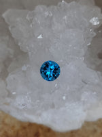 Load image into Gallery viewer, Swiss Blue Topaz 2.78 Ct Texas Star Round Cut
