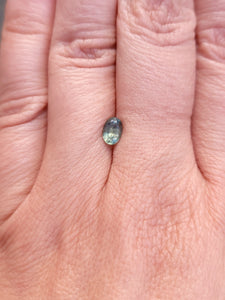 Montana Sapphire .81 CT Color Change Teal to Moss Oval Cut