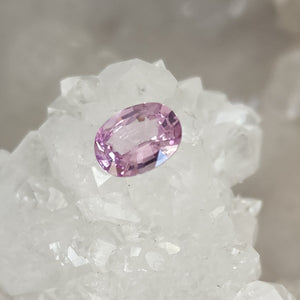 Spinel .93 CT Lavender Pink Oval Cut