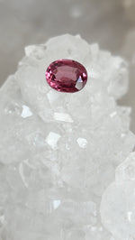 Load image into Gallery viewer, Spinel .86 Hot Pink Oval Cut
