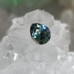 Load image into Gallery viewer, Montana Sapphire .85 CT Blue Green Yellow Pear Cut
