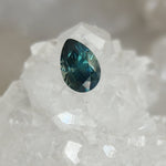 Load image into Gallery viewer, Montana Sapphire .90 CT Rich Teal Pear Cut
