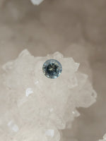 Load image into Gallery viewer, Montana Sapphire .87 CT Parti with Seafoam Green Round Cut
