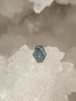 Load image into Gallery viewer, Montana Sapphire .94 CT Moody Teal Stretch Hexagon Cut
