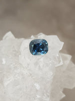 Load image into Gallery viewer, Montana Sapphire .78 CT Color Change Medium Blue Green Antique Cushion Cut
