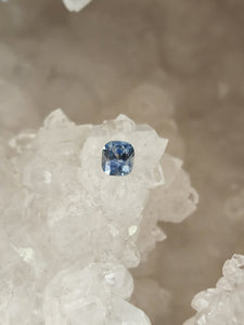 Montana Sapphire .76 CT Medium Blue Antique Cushion