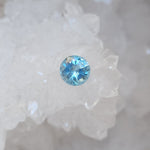 Load image into Gallery viewer, Topaz 1.13 CT Blue Brilliant Round Cut
