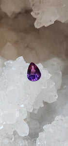 Madagascar Sapphire 2.05 CT Pink to Purple Bicolored Pear Cut