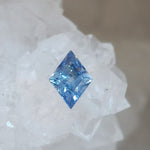 Load image into Gallery viewer, Montana Sapphire .63 CT Periwinkle Lilac Lozenge Cut
