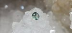 Load image into Gallery viewer, Montana Sapphire .60 CT Blue Green Yellow Round Cut

