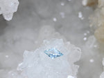 Load image into Gallery viewer, Montana Sapphire .46 CT White Blue Silver Lozenge Cut
