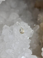 Load image into Gallery viewer, Montana Sapphire .40 CT Peach Yellow Pear Cut
