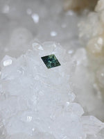 Load image into Gallery viewer, Montana Sapphire .53CT Blue Green Lozenge Cut

