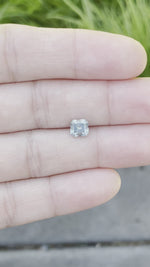 Load and play video in Gallery viewer, Montana Sapphire 1.40 CT Included Light Blue Emerald Cut
