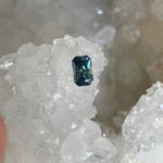 Load image into Gallery viewer, Montana Sapphire 1.33 CT Blue Green Scissor Cut
