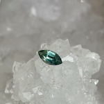 Load image into Gallery viewer, Montana Sapphire .70 CT Blue Green Seafoam Teal Marquise Cut
