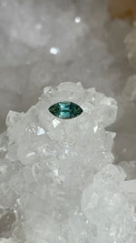 Load image into Gallery viewer, Montana Sapphire .70 CT Blue Green Seafoam Teal Marquise Cut
