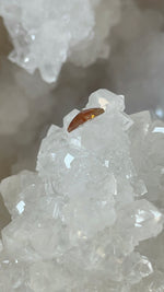 Load image into Gallery viewer, Diamond .82 CT Rusty Salt and Pepper Diamond-Flat Bottom Cut
